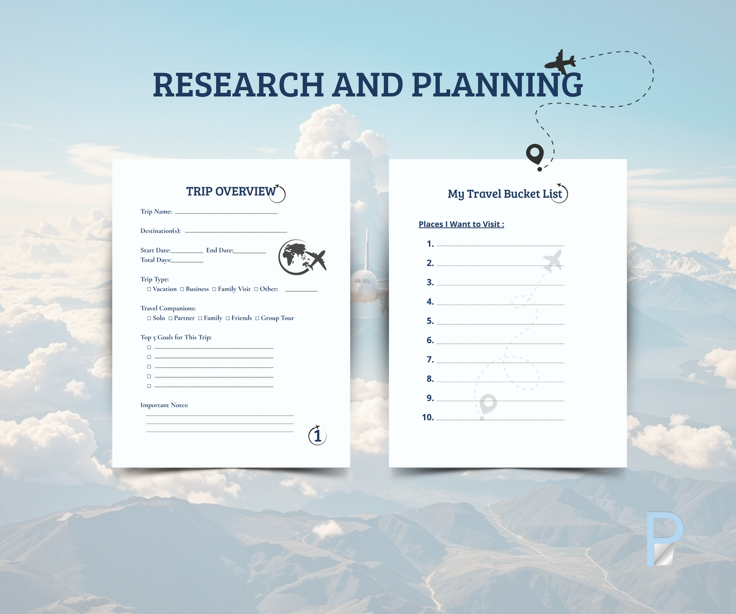 Travel Planner - Plandory