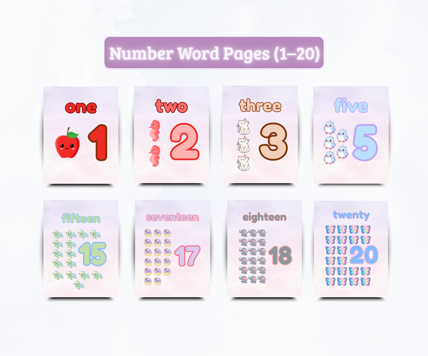 Numbers chart - Plandory