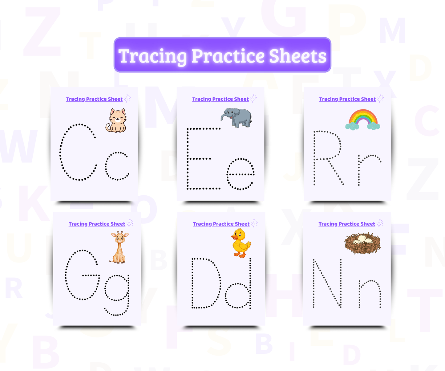 ABC Alphabet Chart for Kids - Plandory
