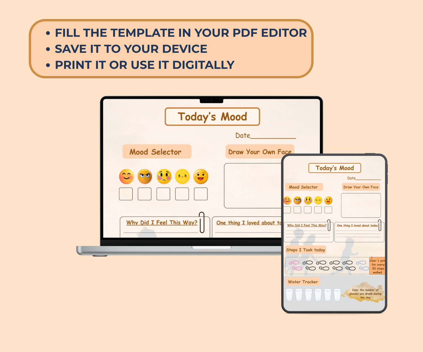 Kids Mood Tracker - Plandory