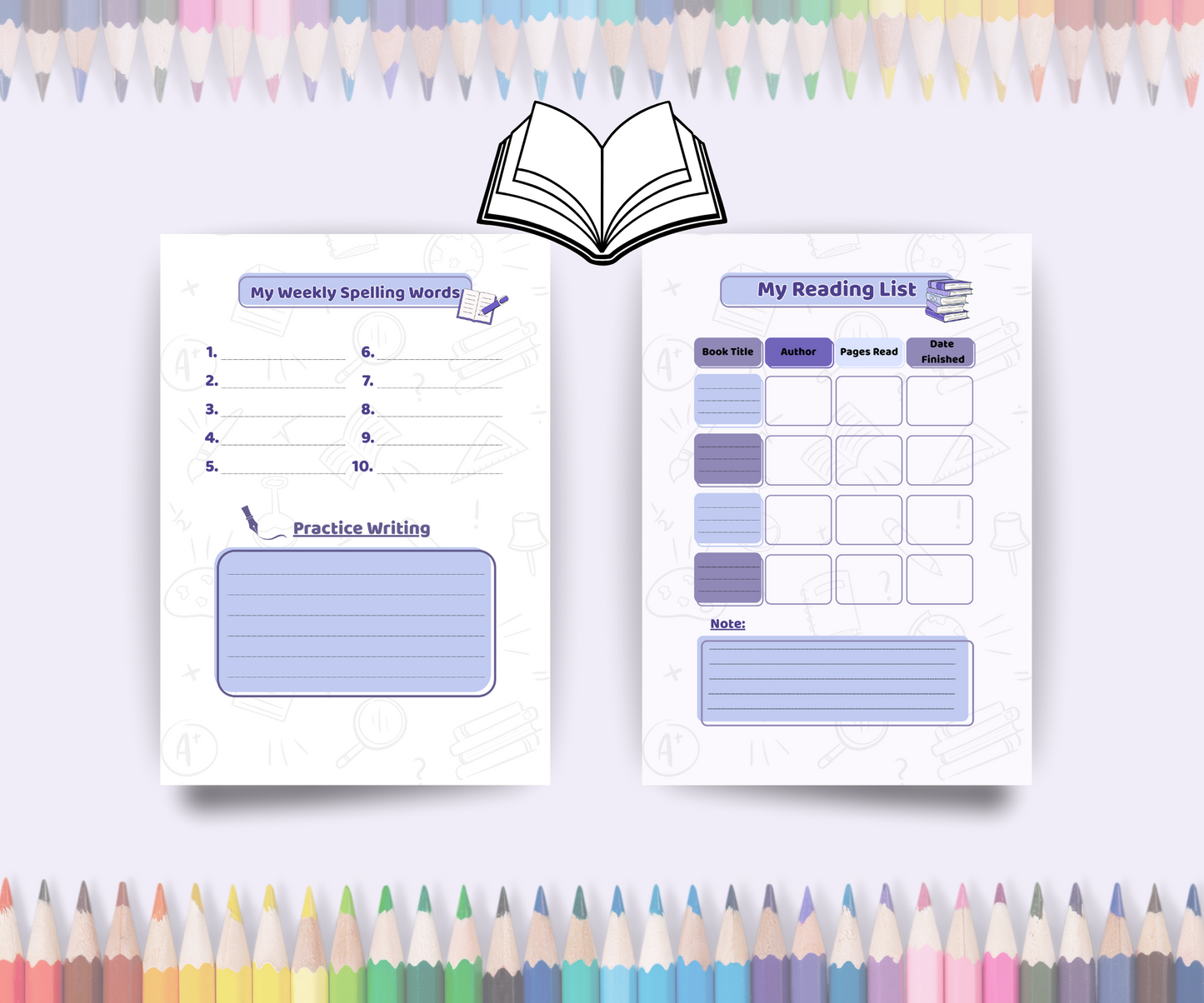 Back to School planner- Plandory