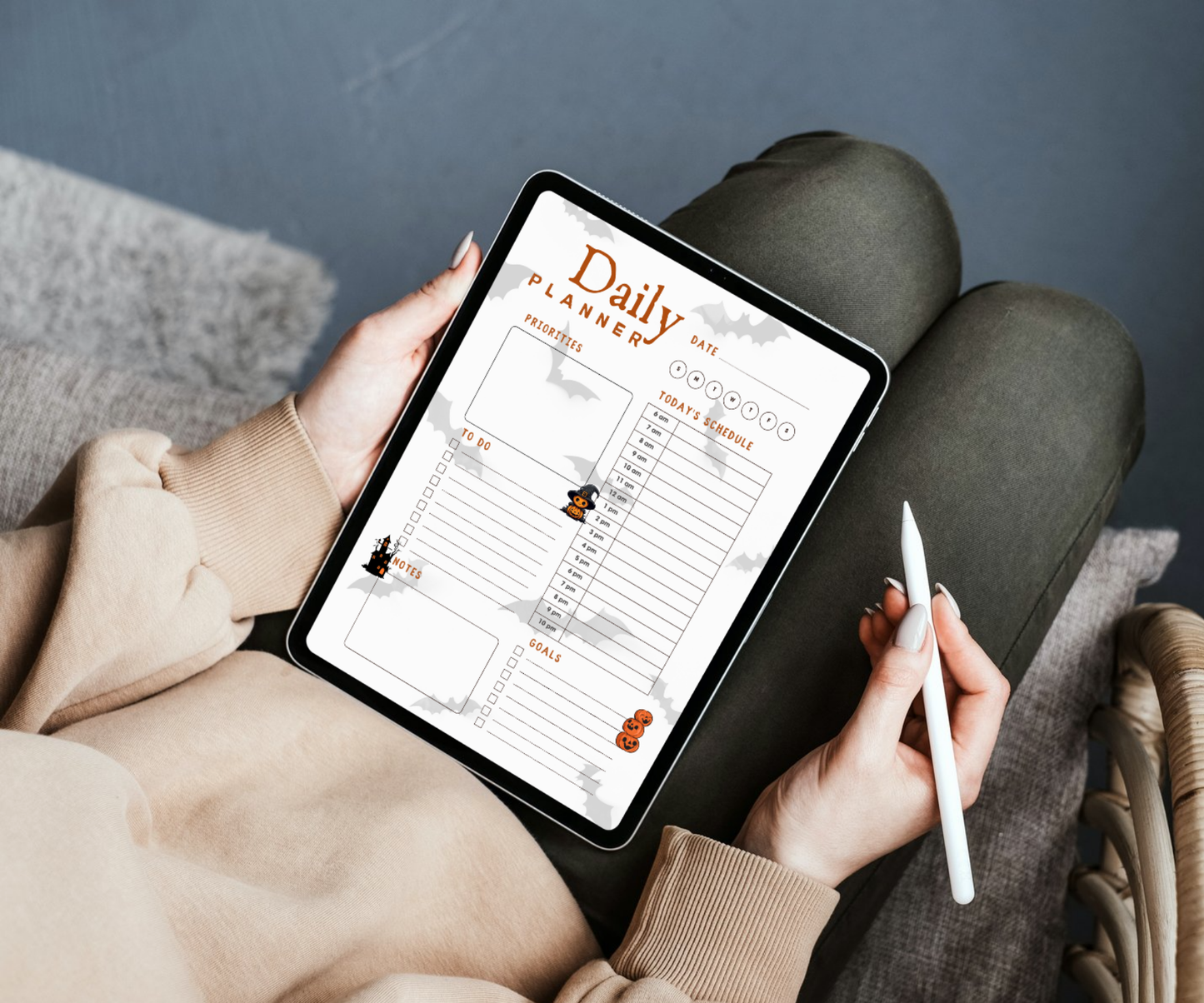 Halloween Daily Planner –Plandory