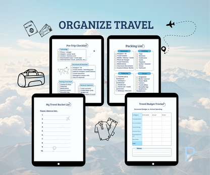 Travrl Planner for Ipad - Plandory