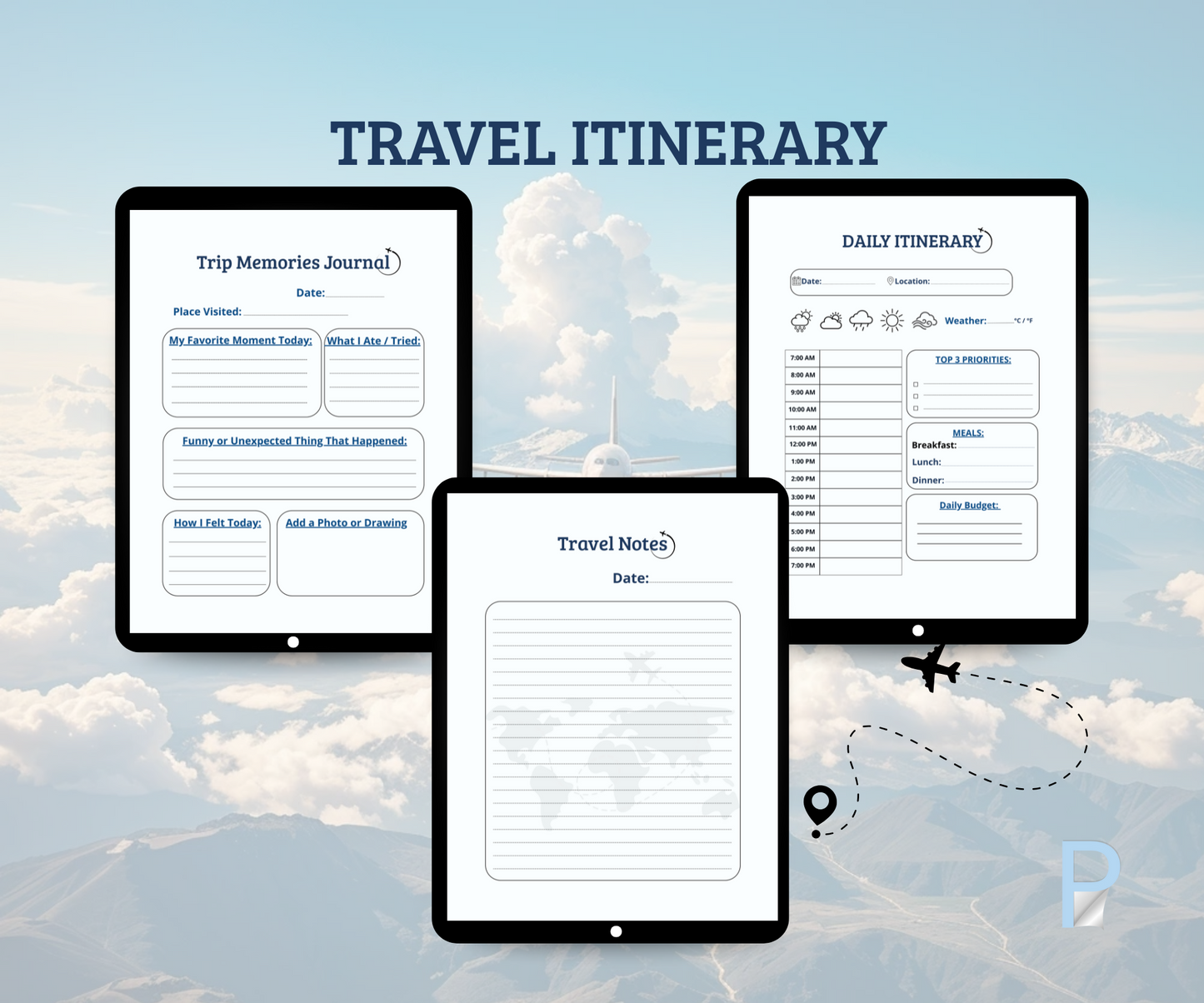 Travrl Planner for Ipad - Plandory