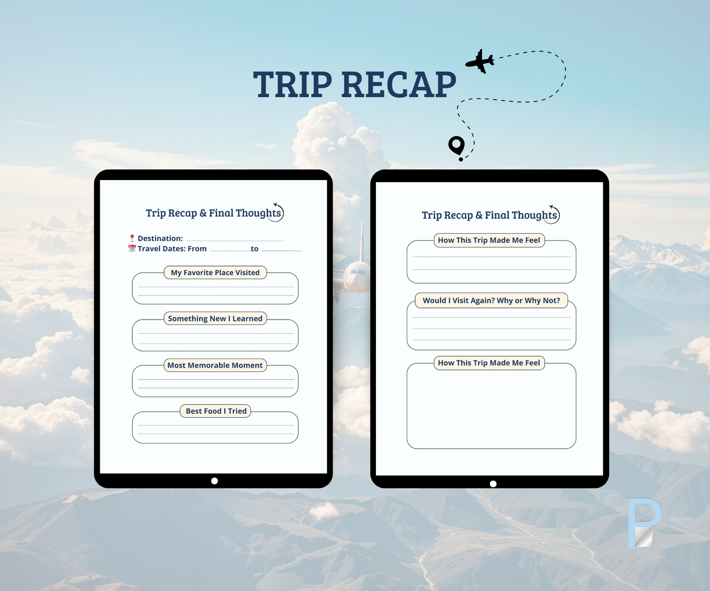 Travrl Planner for Ipad - Plandory