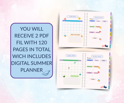 Ipad kids Summer Planner - Plandory