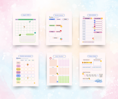 Kids Summer Planner -Plandory