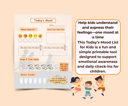 Kids Mood Tracker - Plandory