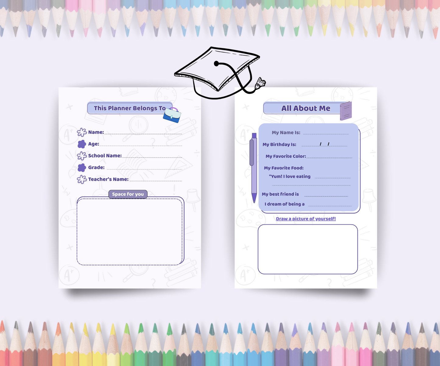 Back to School planner- Plandory