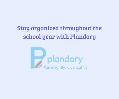 Back to school notebook - Plandory