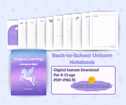 Back to school notebook - Plandory