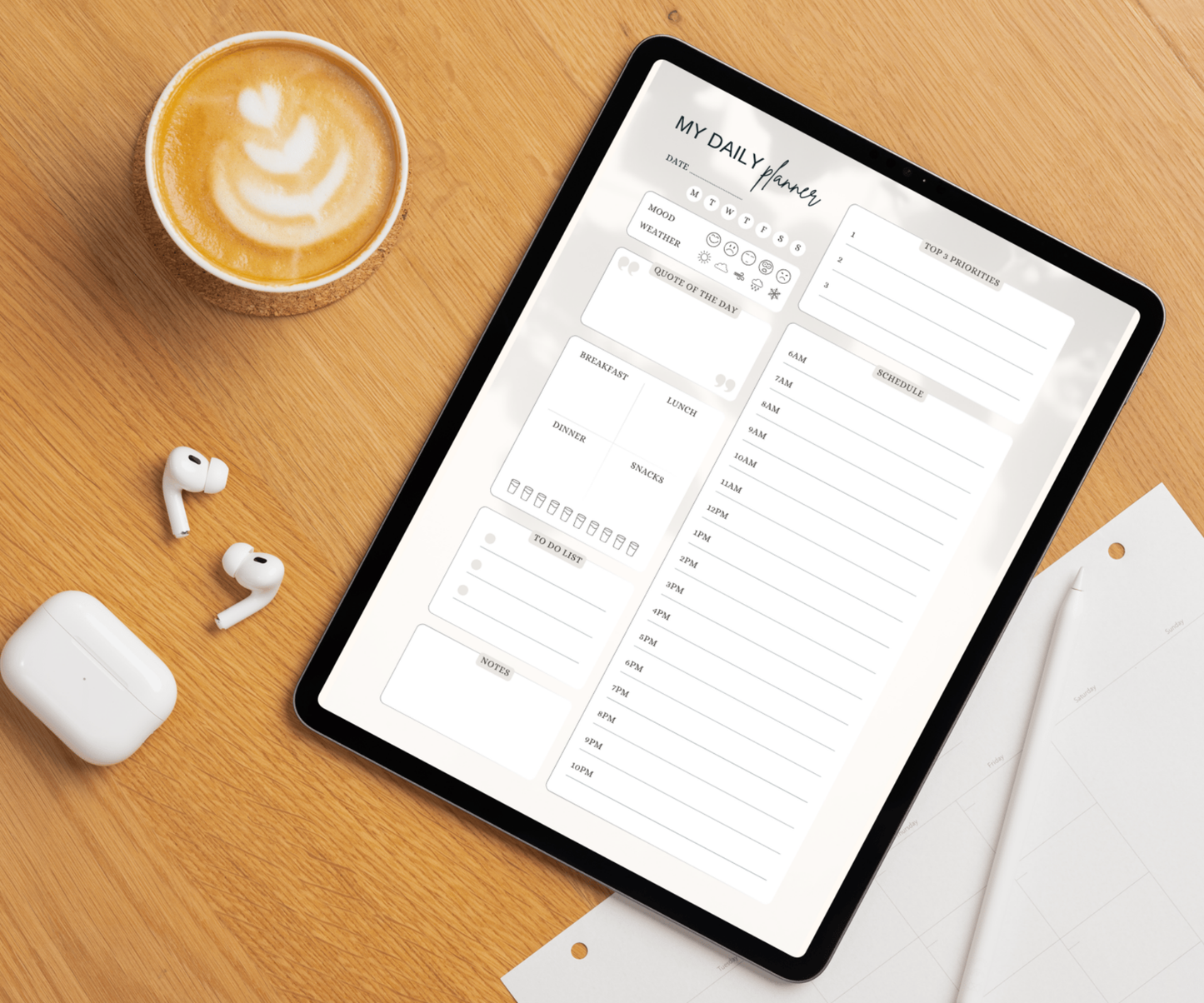 daily planner- Plandory