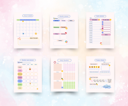 Kids Summer Planner -Plandory