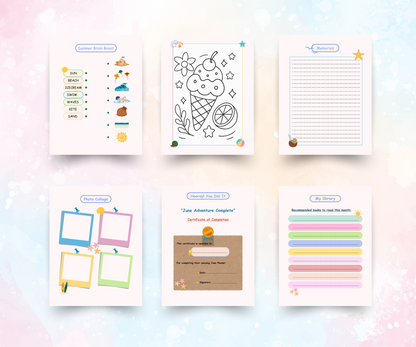 Kids Summer Planner -Plandory