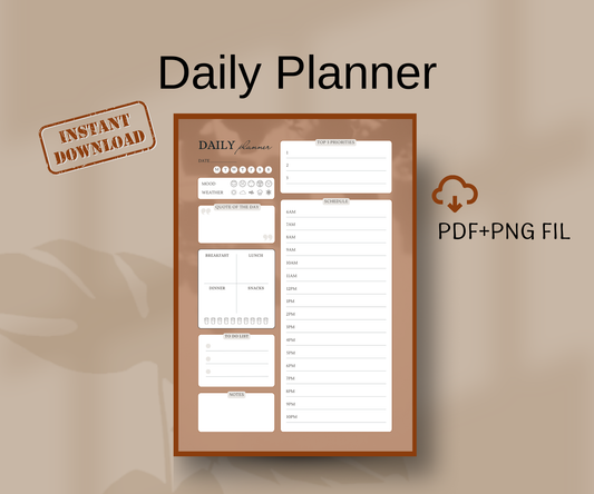 Daily planner-Plandory