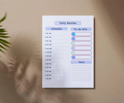 Daily Routine for Kids - Plandory